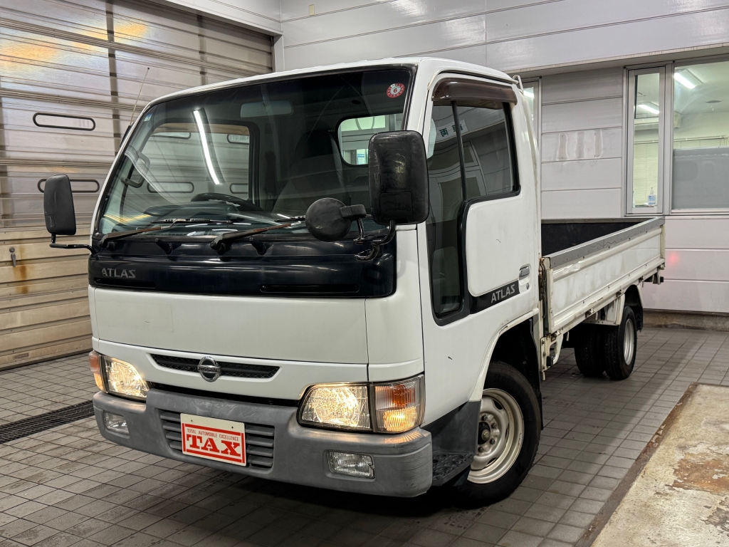 2003(H15)年　ニッサン　アトラストラック　ロングスーパーロー木製
